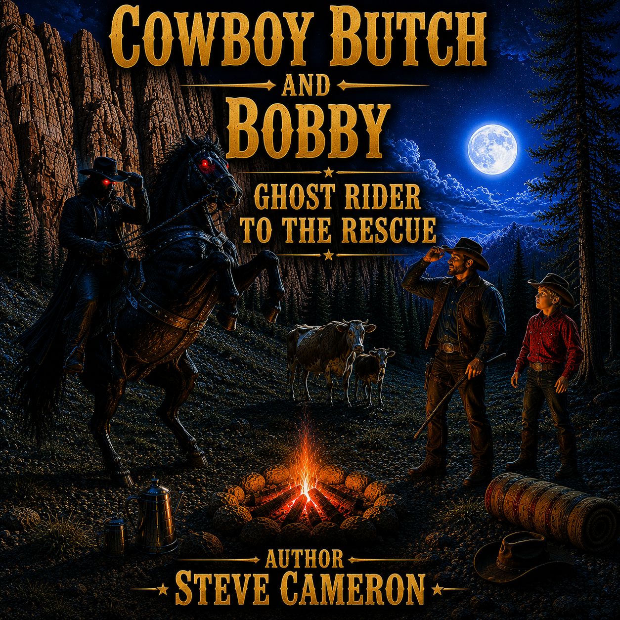 Cowboy Butch and Bobby - Ghost Rider to the Rescue