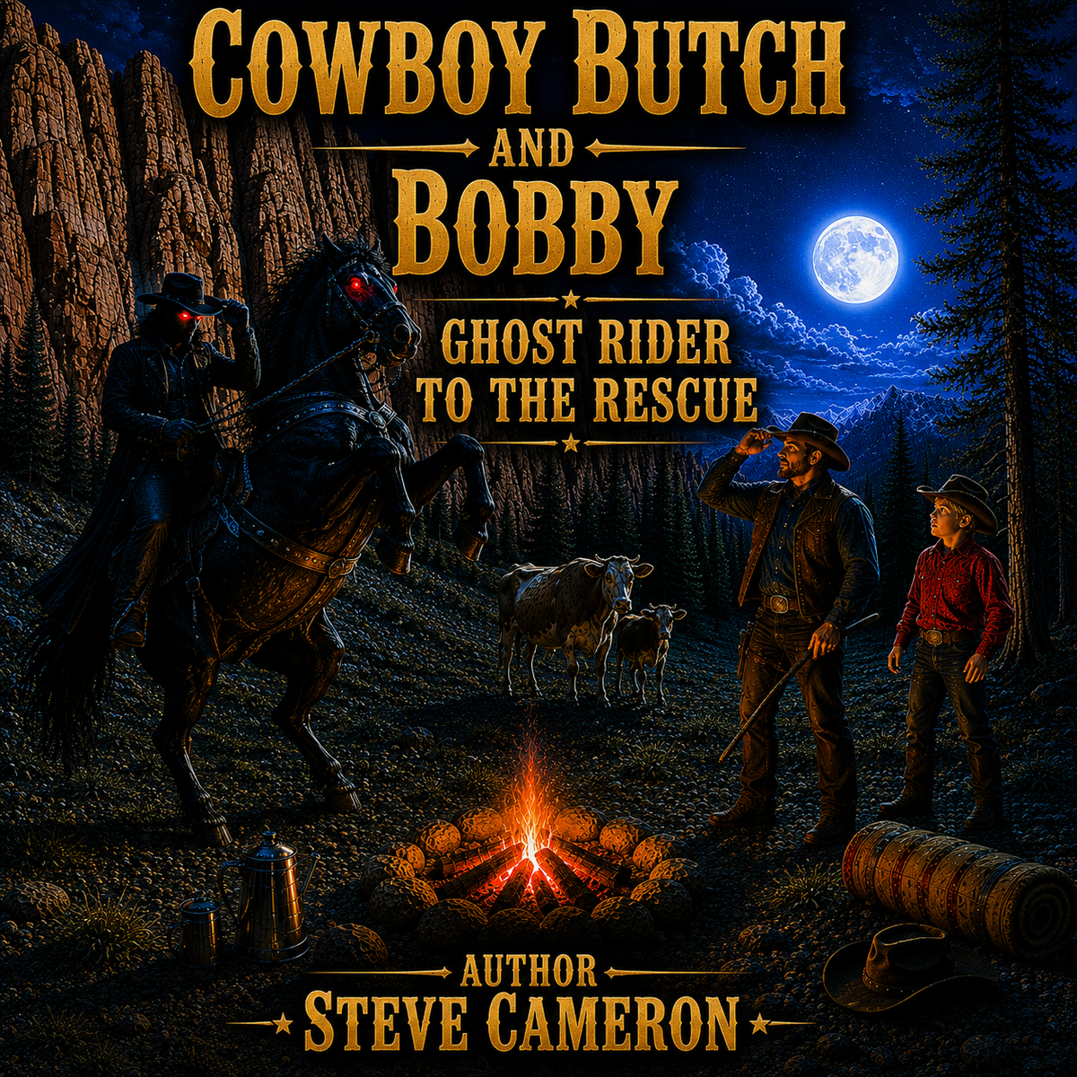 Cowboy Butch and Bobby - Ghost Rider to the Rescue eBook