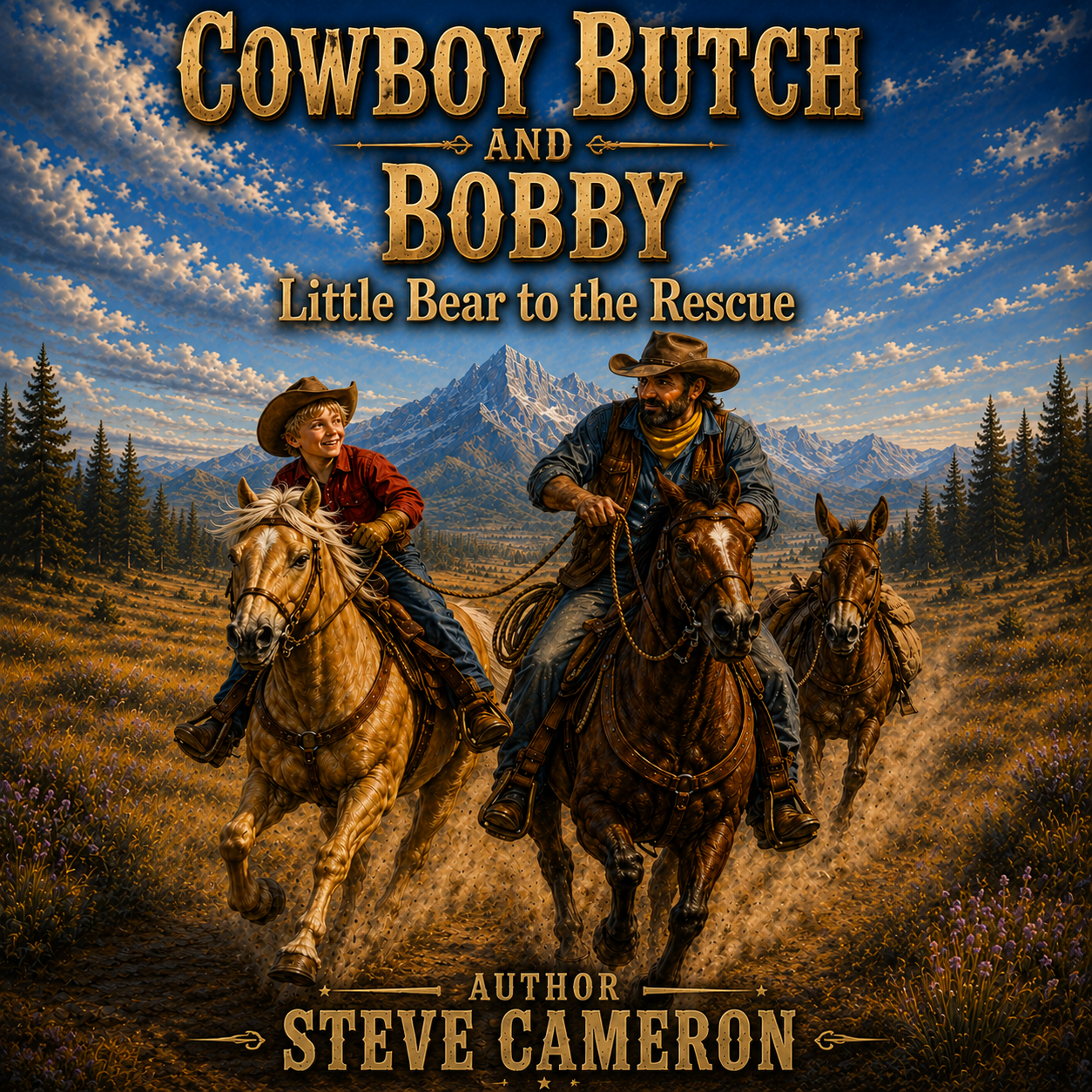 Cowboy Butch and Bobby - Little Bear to the Rescue