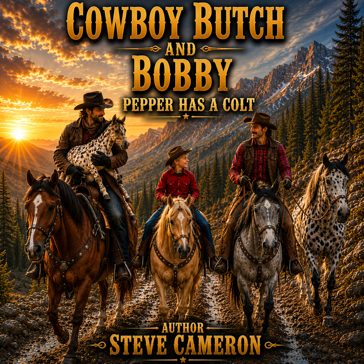 Cowboy Butch and Bobby - Pepper has a Colt eBook